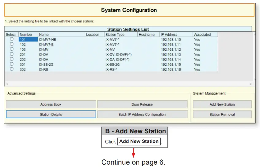 Adding an IXW-MA to an Already Existing System