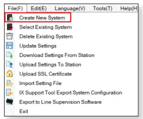 Programming a New System to Include an IXW-MA