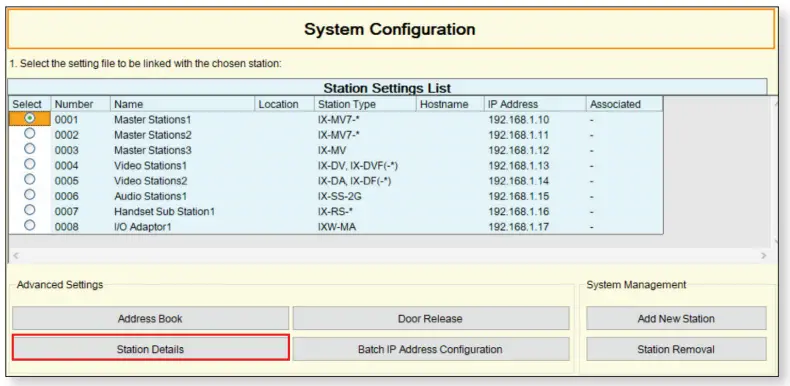 Programming a New System to Include an IXW-MA
