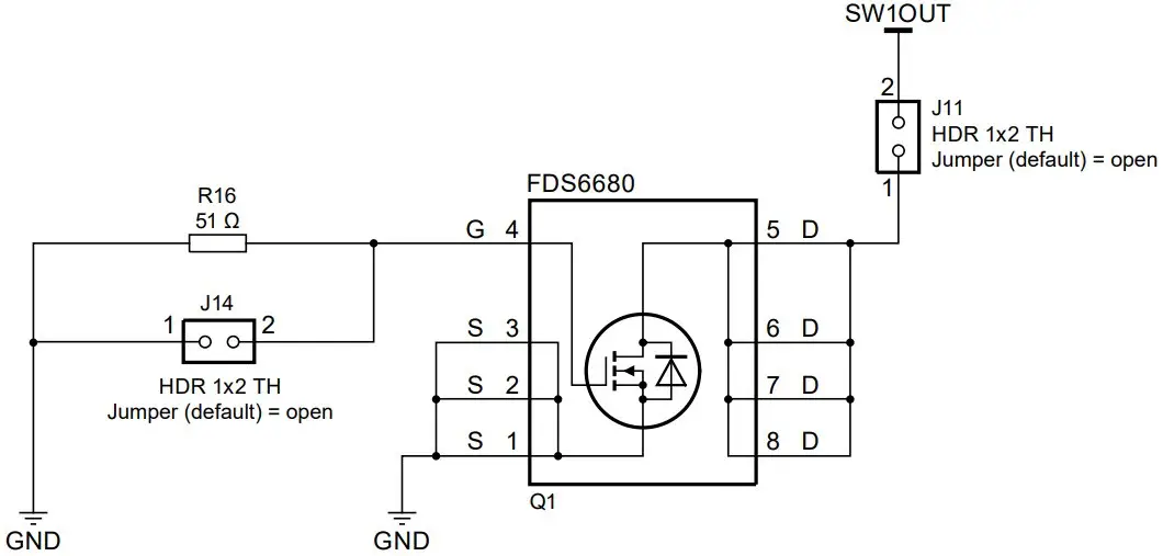 Circuit for simple transient testing