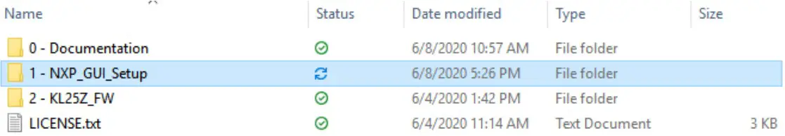 Installing the GUI software package
