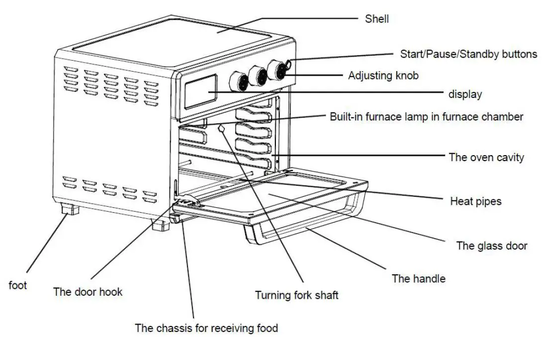 TurboTronic-TT-AF32DRD-Air-Fryer-Oven-5