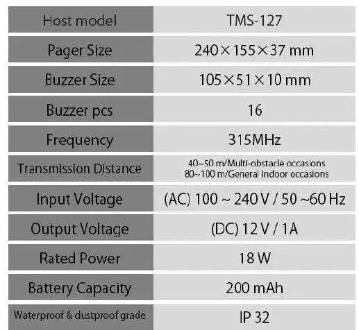 Tomarsy-TMS--127-Pager-and-Buzzer-2