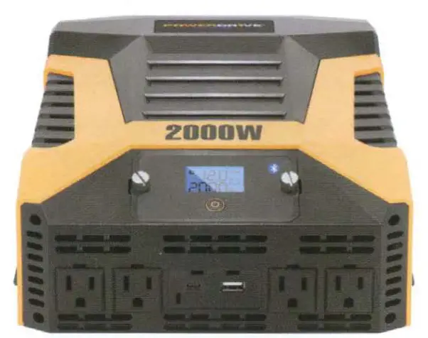 POWERDRIVE PWD2000P 2000W Power Inverter