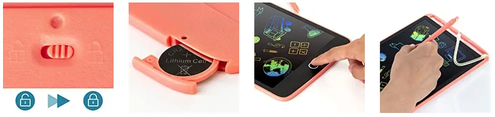 KIDWILL-EP0585C-LCD-Writing-Tablet-for-Kids-fig-2