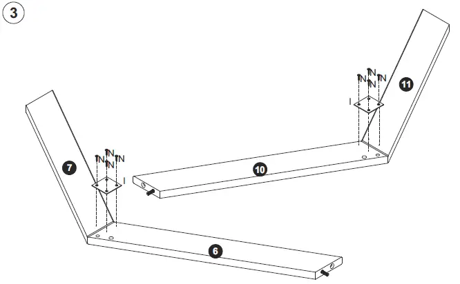 NAOMI HOME-78-Inch-L-x-45-Inch-Deer-Blind-Playhouse-Bunk-Bed-6