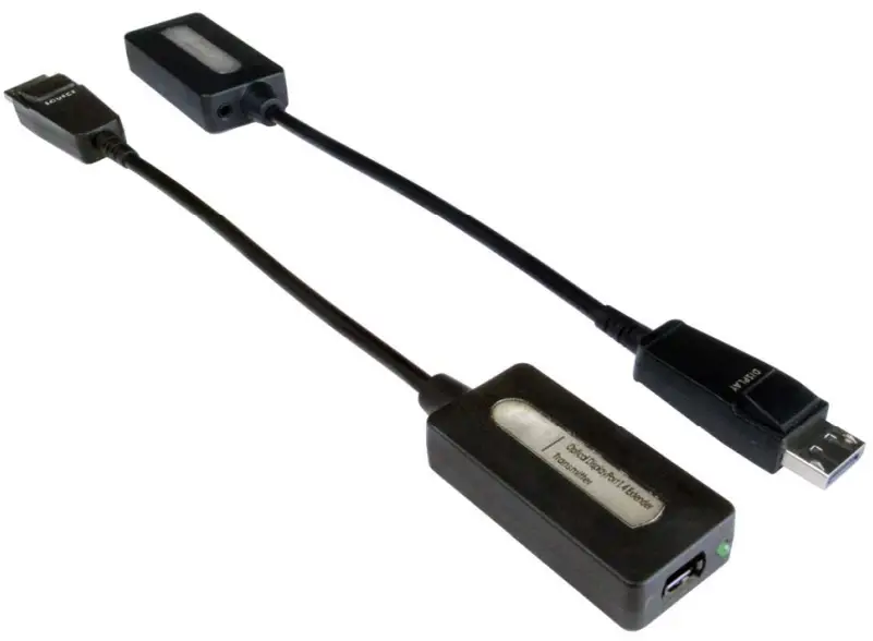 ST-FODP14-MPO-200M 8K DisplayPort 1.4 Extender via One MPO Multimode Fiber Optic