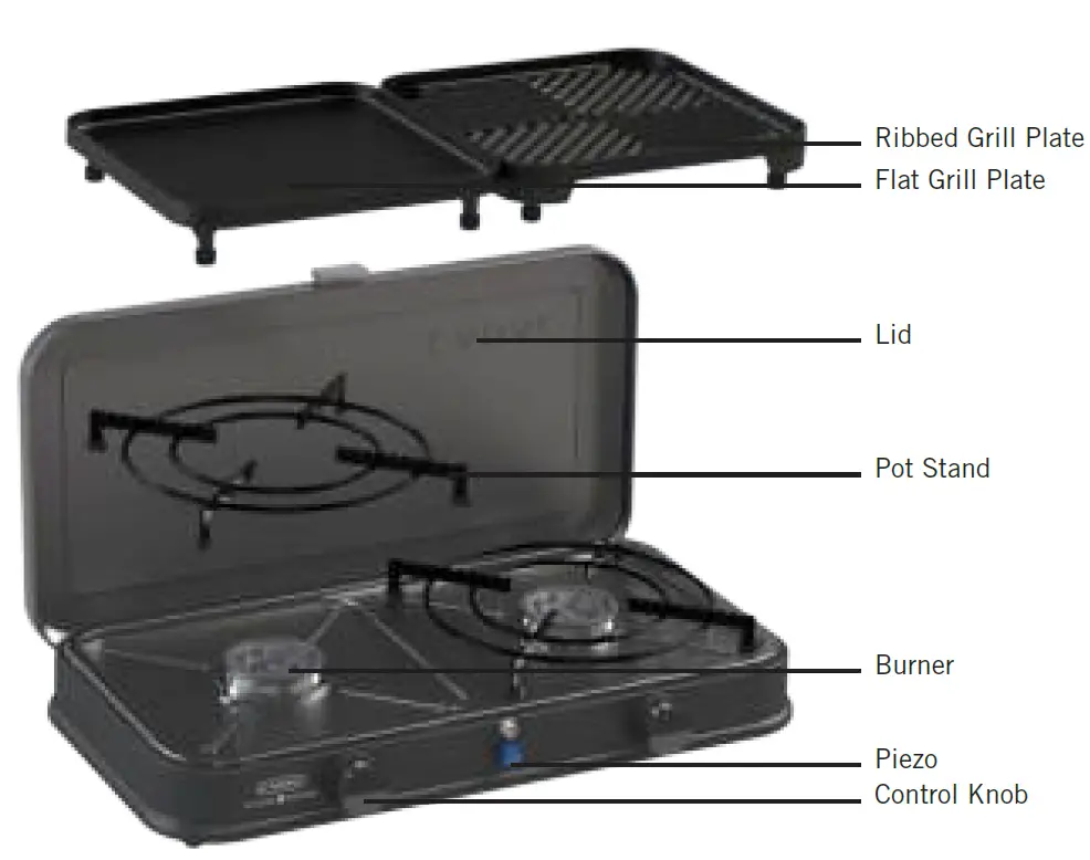 CADAC 202P1 2 Cook 2 Pro Deluxe Gas Stove-fig-3