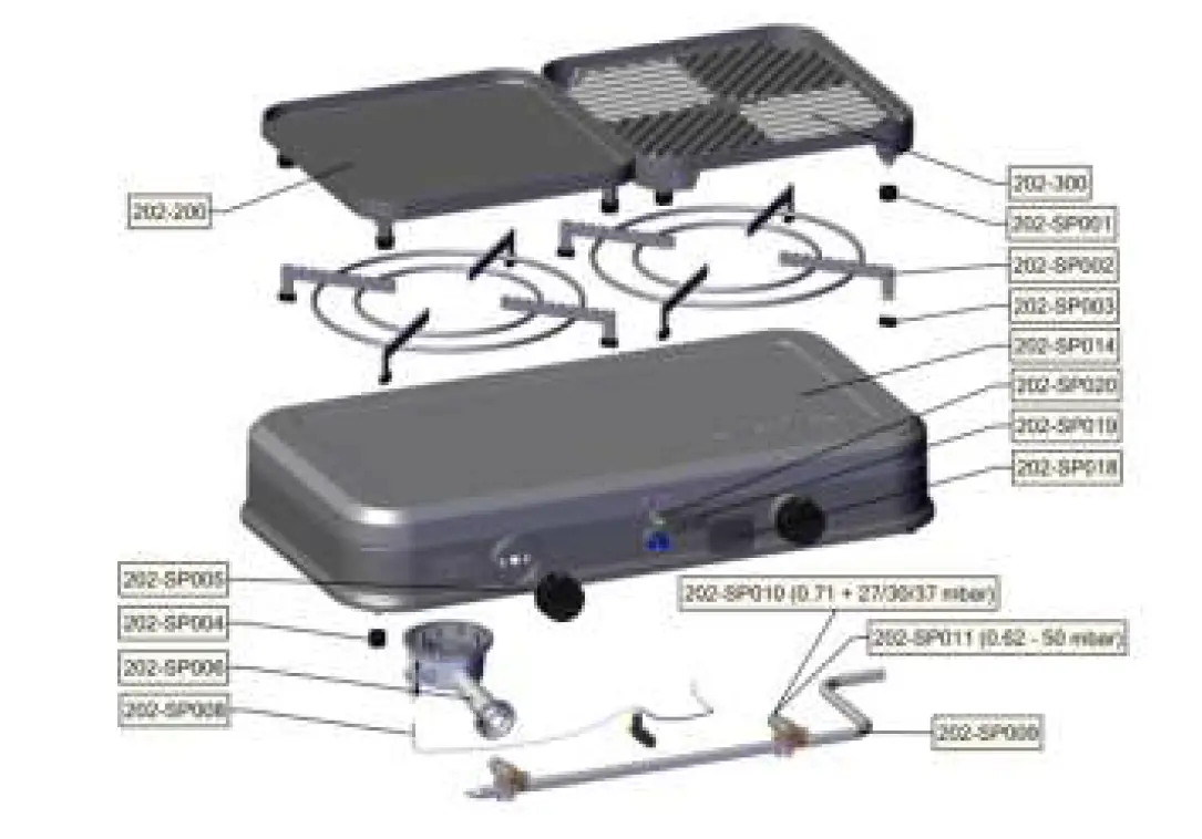 CADAC 202P1 2 Cook 2 Pro Deluxe Gas Stove-fig-5