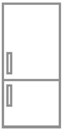 AEG SCB618F3LS Fridge Freezer