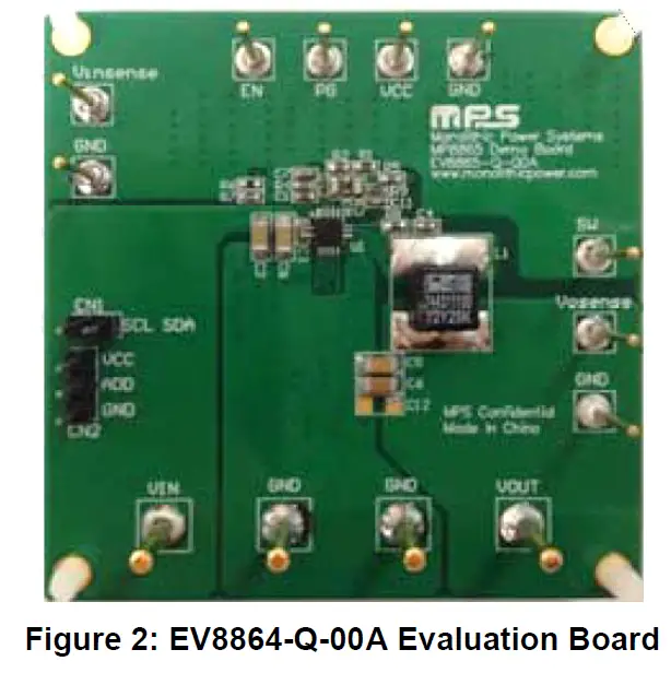 MPS EVKT-8864 MP8864 Evaluation Kit 2