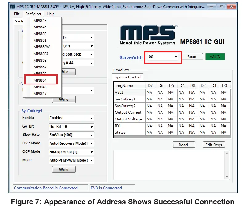 MPS EVKT-8864 MP8864 Evaluation Kit 7