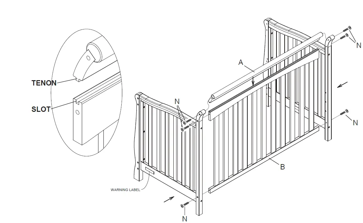 Delta-Crib-Instruction-Eclipse-4-in-1-Crib-6