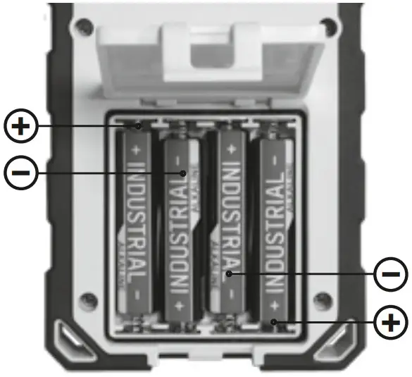 Laserliner RangeXtender 60 Multi Line Laser Receiver - Insertion