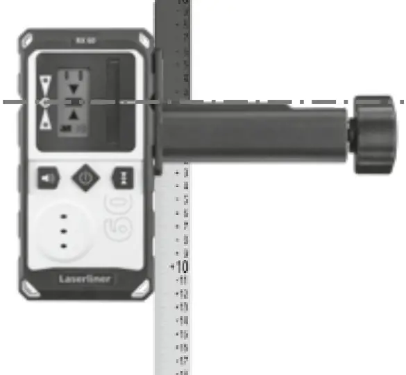 Laserliner RangeXtender 60 Multi Line Laser Receiver - levelling staff