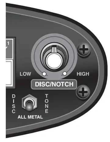 BOUNTY Tracker IV Metal Detector - DISCRIMINATE