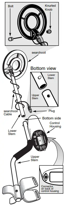 BOUNTY Tracker IV Metal Detector - EASY ASSEMBLYES