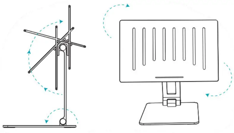 choetech H069 Magnetic Holder - Diagram