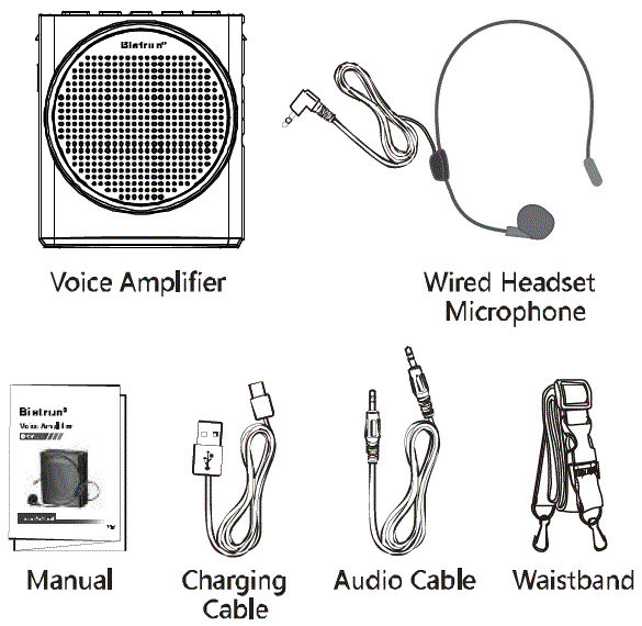 Bietrun-KYQ06-Voice-Amplifier-fig-1