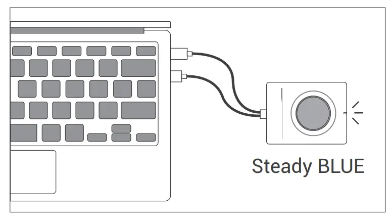 Set-up the wireless projection