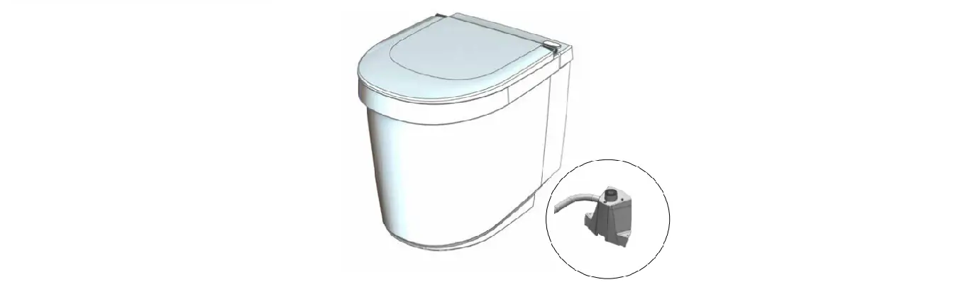 Separett 1271 Waterless Urine Diverting Toilet Installation Guide