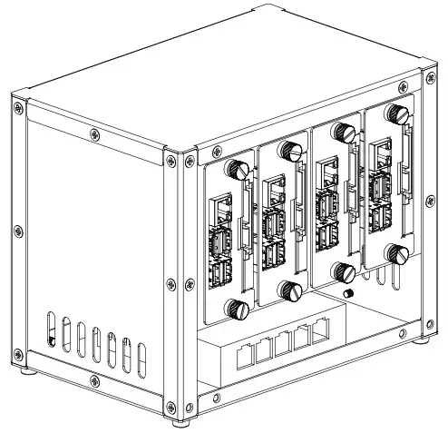UCTRONICS U6260 Complete Enclosure for Raspberry Pi Cluster - Cover