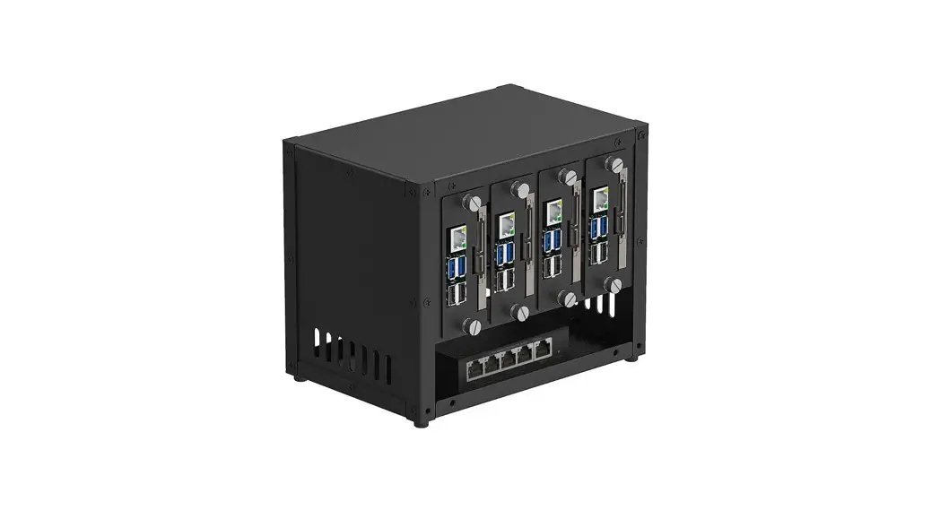 Uctronics U6260 Complete Enclosure For Raspberry Pi Cluster User Guide