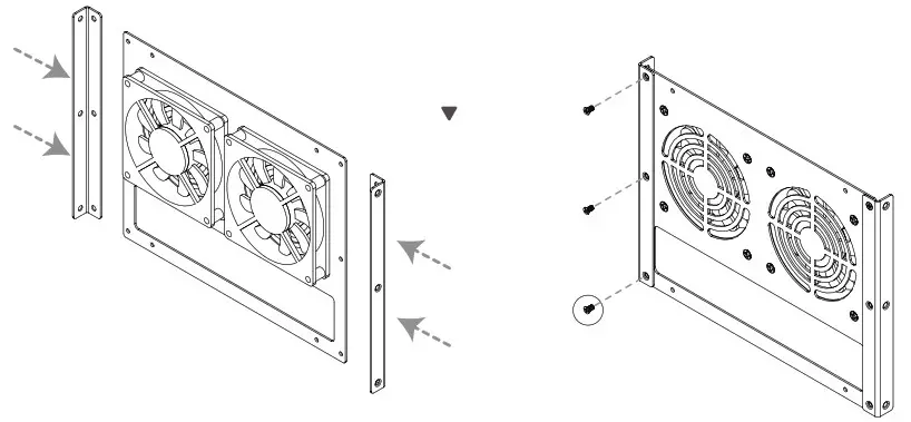 UCTRONICS U6260 Complete Enclosure for Raspberry Pi Cluster - Installation 3