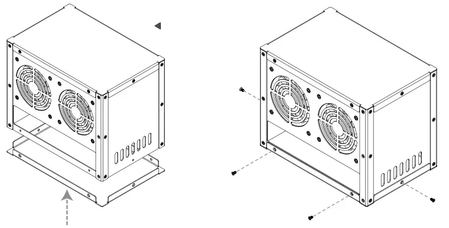 UCTRONICS U6260 Complete Enclosure for Raspberry Pi Cluster - Installation 8