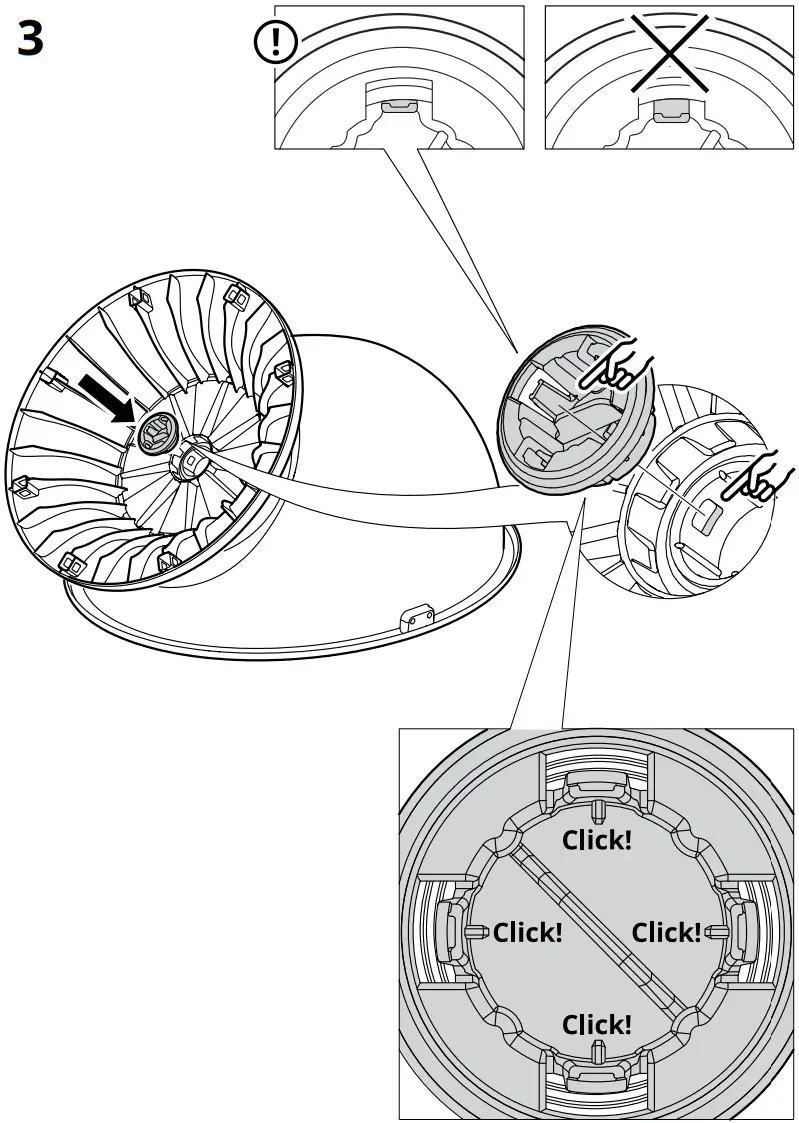 IKEA PS LÖMSK Swivel Chair - fig 3