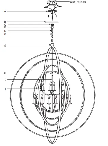 CRYSTORAMA-590-SA-Luna-12-Light-60-Inch-Antique-Silver-Chandelier-Ceiling-Light-FIG-4