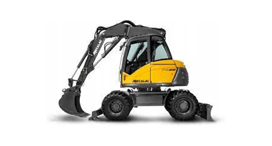 Mecalac 714mw Wheeled Excavator Instructions