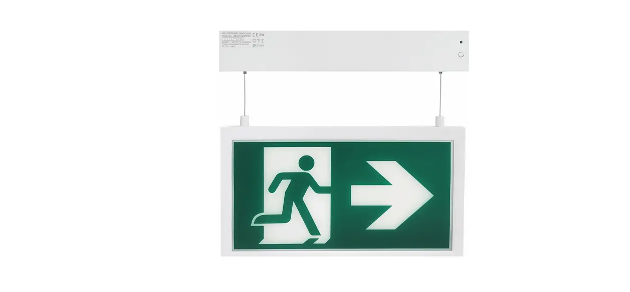 Malmbergs Esa11 Led Emergency Exit Sign Hera Instruction Manual
