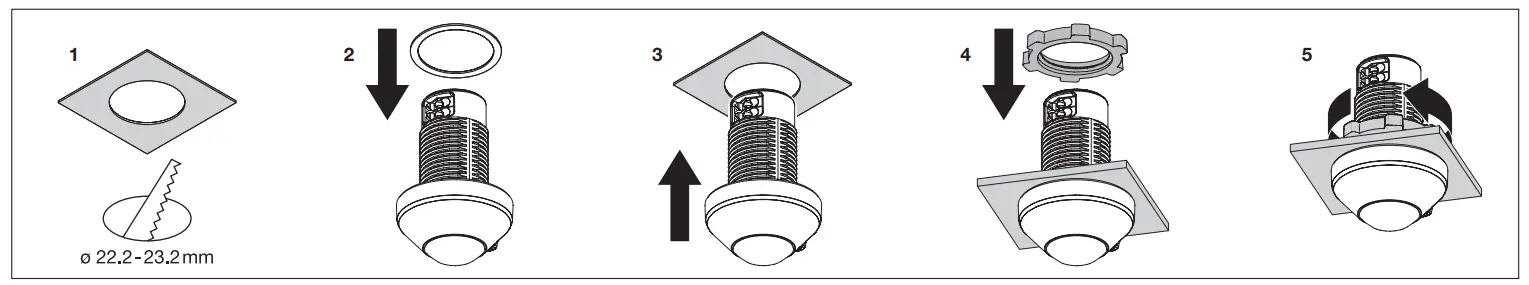 Mounting instructions 11)