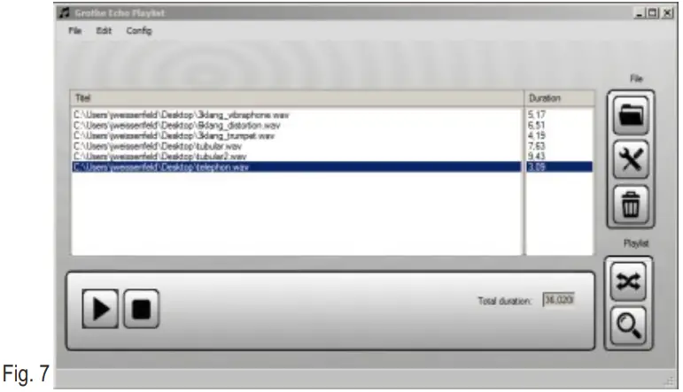 GROTHE 43501 Funkgong Set ECHO Schwarz ECHO M Schwarz - Figure 10