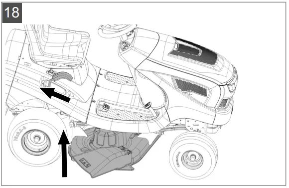 AL-KO-Gardentech-Rasentraktor-T18-111-2-HDS-Motor-Briggs-and-Stratton-fig-18