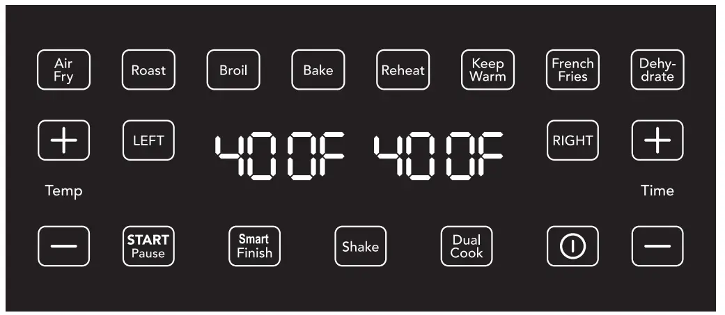 FRIGIDAIRE EAF1004-SS Dual Basket Zone Air Fryer - Fig 2