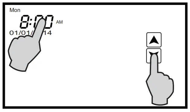 HVAC Controls UT32 Titan Touchscreen Thermostat - SETTING