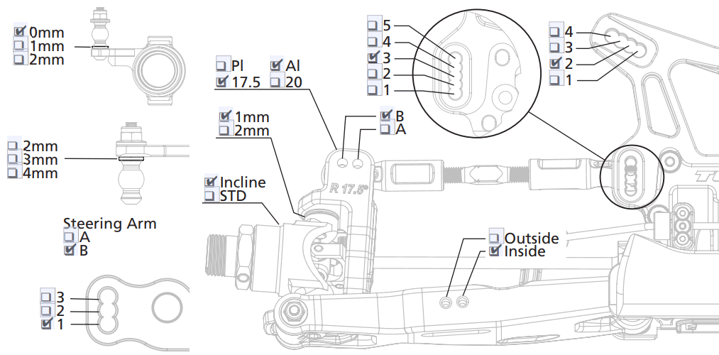 TLR04012 Competition Combo Buggy Kit - fig