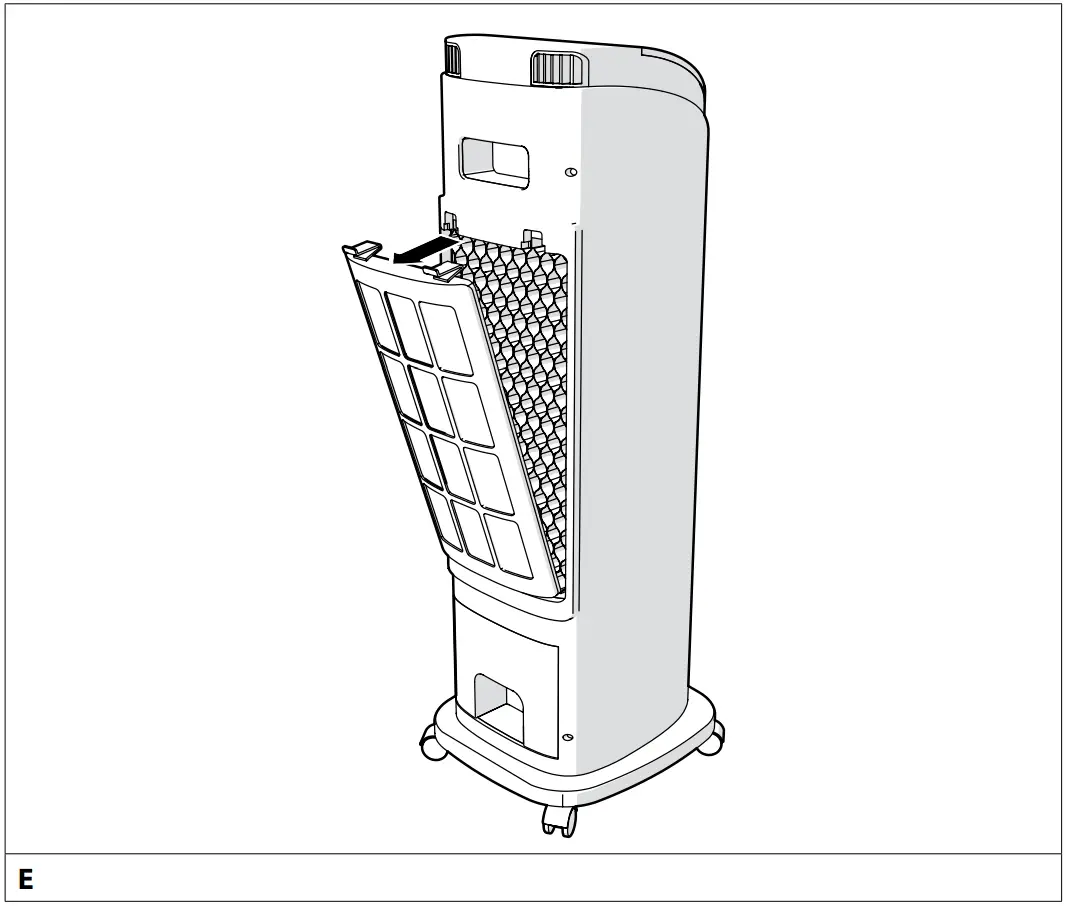 Solis Ventilator 7587 Cool Air - CLEANING AND CARE