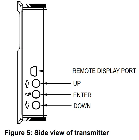 Dwyer Bulletin AQ-CDT Carbon Dioxide Temperature Transmitter - Side view