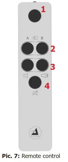 clearaudio Balance Reference Phono Power Supply - Remote