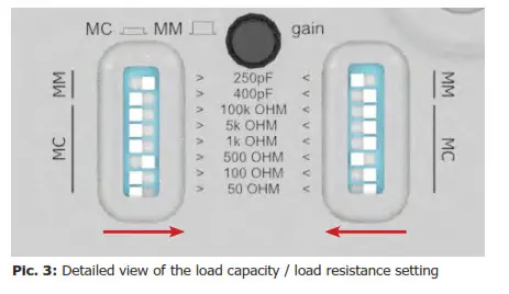 clearaudio Balance Reference Phono Power Supply - load capacity