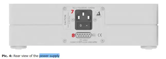 clearaudio Balance Reference Phono Power Supply - power supply