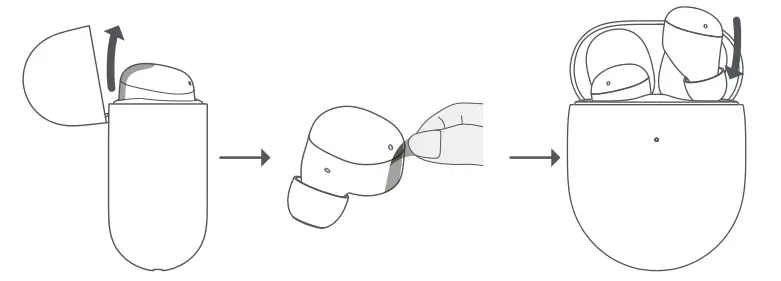 Redmi Buds 4 True Wireless Earbuds - Use