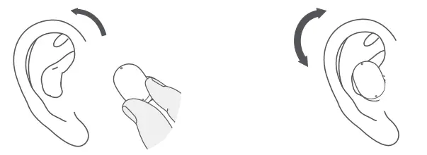 Redmi Buds 4 True Wireless Earbuds - Wearing