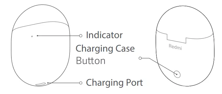 Redmi Buds 4 True Wireless Earbuds - case