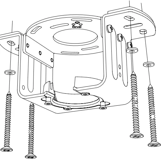 IHOMEadore A559401CB110V 8.7 Inch Bronze LED Indoor Ceiling Fan - b2