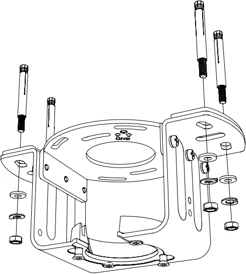 IHOMEadore A559401CB110V 8.7 Inch Bronze LED Indoor Ceiling Fan - b3