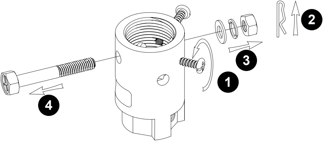 IHOMEadore A559401CB110V 8.7 Inch Bronze LED Indoor Ceiling Fan - b4